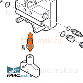 Клапан разблокировки для приводов FAAC 402 серии