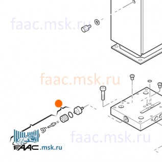 Крышка запорного клапана для приводов FAAC 560 серии
