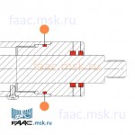 Уплотнительное кольцо 2,62X39,34 NB70 для шлагбаума B680H