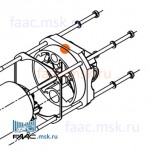 Задний фланец для приводов FAAC S450 H