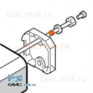 Шпилька стяжная картера, комплект для приводов FAAC 400 LN