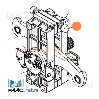 Упоры механические стрелы для шлагбаумов FAAC серии 620, 640