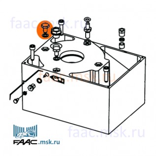 Болт крепления статора для приводов откатных ворот FAAC 746, 844 серии