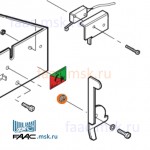 Шайба медная 13x9,8x1,5 для привода FAAC 884 серии