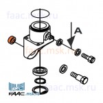 Шарнир цилиндра для шлагбаумов FAAC серии 615 BPR