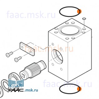 Прокладка OR 72.69X2.62 (3287) для приводов FAAC 560 серии
