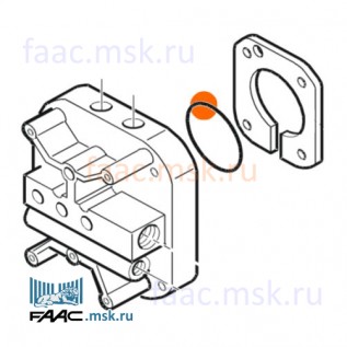 Кольцо уплотнительное 34,6х2,62 для приводов FAAC 402, 450 серии и шлагбаумов 620, 640 серии