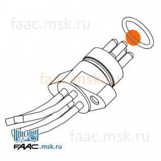 Уплотнительное кольцо 14,1x1,6(OR 1601410/ORM 0141-16) для приводов FAAC 400, 402, 422 серий