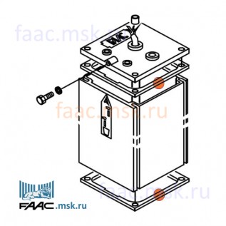 Прокладка крышки корпуса гидростанции для шлагбаумов FAAC серии 615, 620, 640
