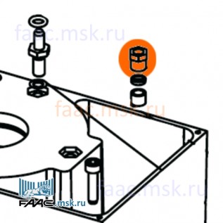 Кабельная муфта для приводов откатных ворот FAAC 746, 844, 560 серий, шлагбаумов 615, 620, 640 серий