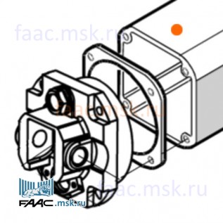 Корпус для приводов FAAC 400