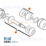 Сцепление для привода FAAC 884 серии