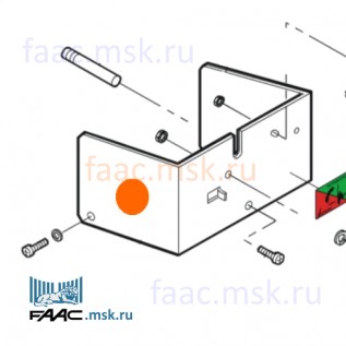 Крепеж рычага разблокировки для привода FAAC 884 серии