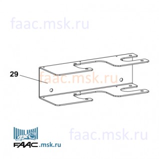 Пластина монтажная для привода FAAC 390