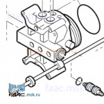 Шпилька картера гидростанции для приводов FAAC 400 LN