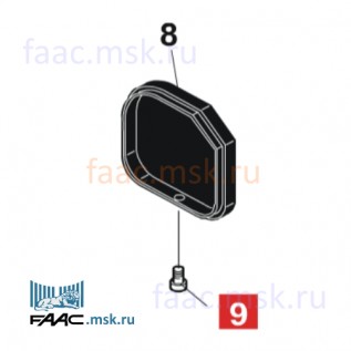 Защитная крышка для привода FAAC 412 SX