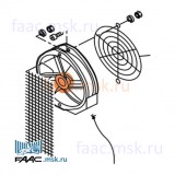Вентилятор тумбы для шлагбаумов FAAC серии 620, 640