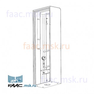 Корпус для шлагбаумов FAAC серии 617/6 RAL2004 оранжевый