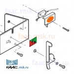 Защитный кожух микровыключателя для привода FAAC 884 MC 3PH