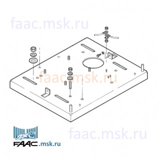 Опорная пластина для привода FAAC 884 серии