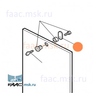 Язык замка A7O 0090 620-630-640 для шлагбаумов FAAC серии 620, 640