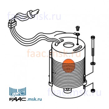 Двигатель гидростанции FAAC для шлагбаумов 620, 640 серии